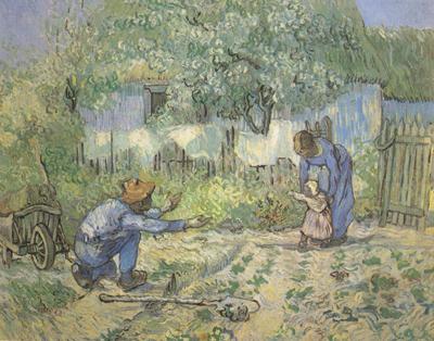 Vincent Van Gogh First Steps (nn04) oil painting picture